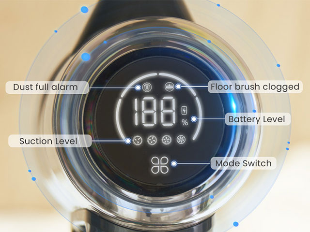 You can easily switch between modes with the Proscenic P12