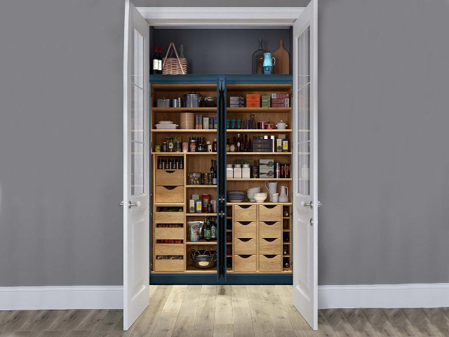A kitchen pantry will add organisation to any kitchen