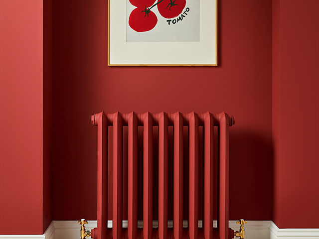 The Lick & Heinz collaboration is perfect for painting your radiators the same shade as your wall