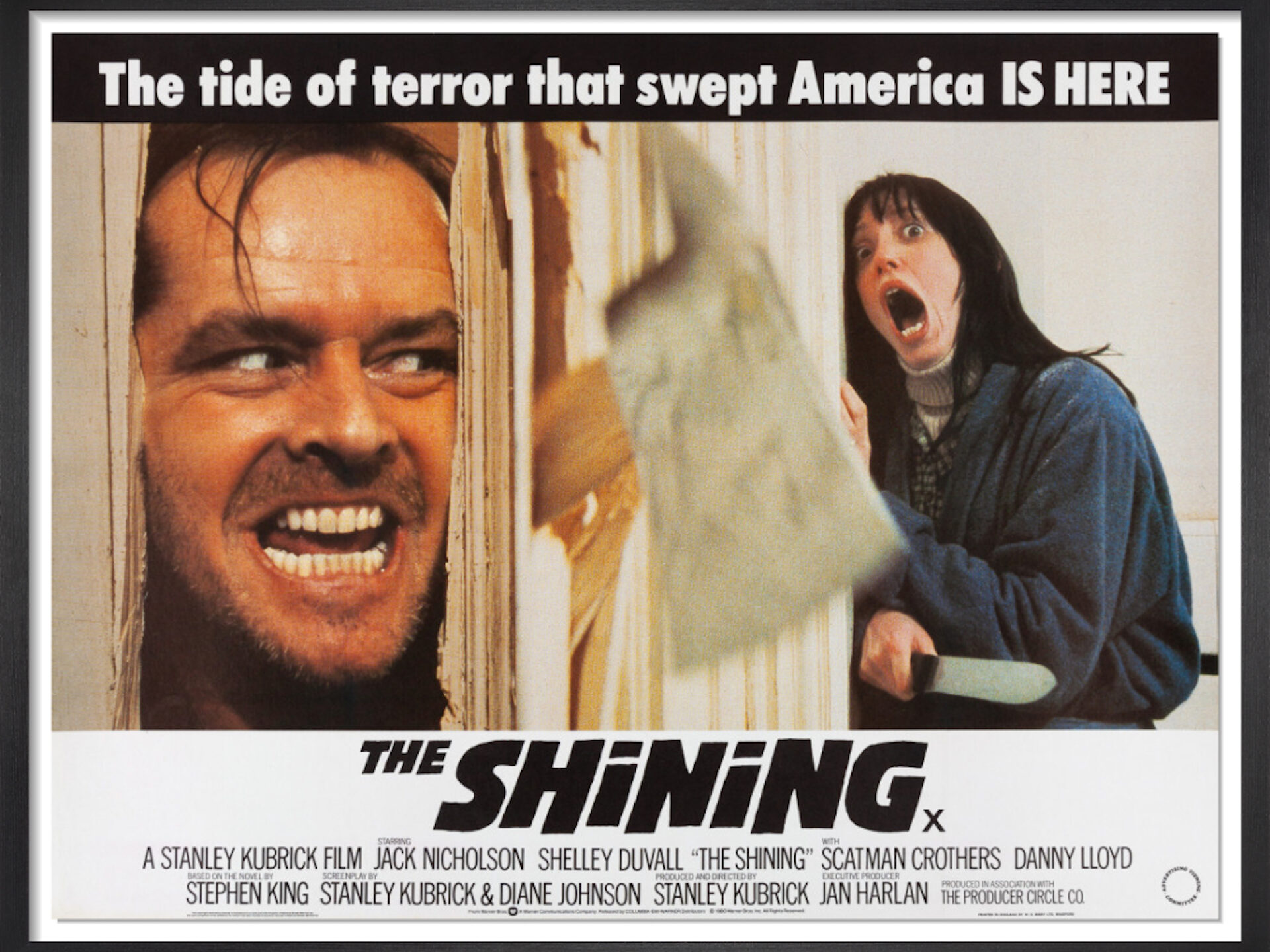 Shining original cinema poster