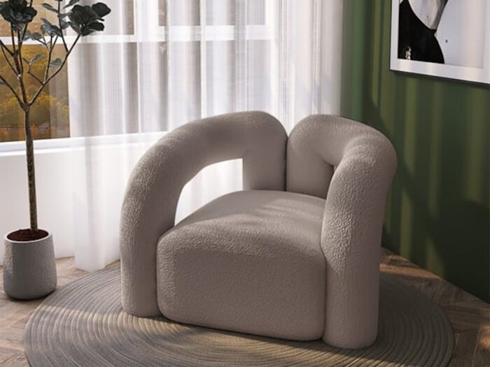 Homary Japandi arm chair