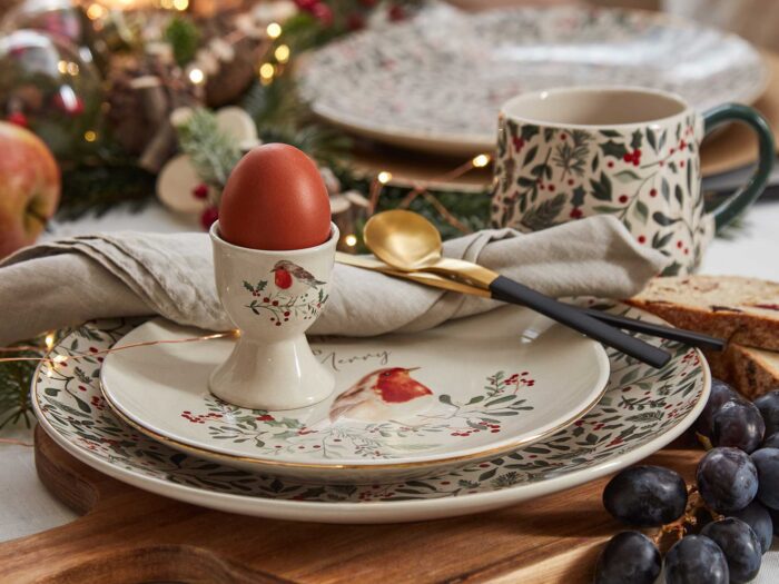 A perfectly set breakfast table is a great start to the day