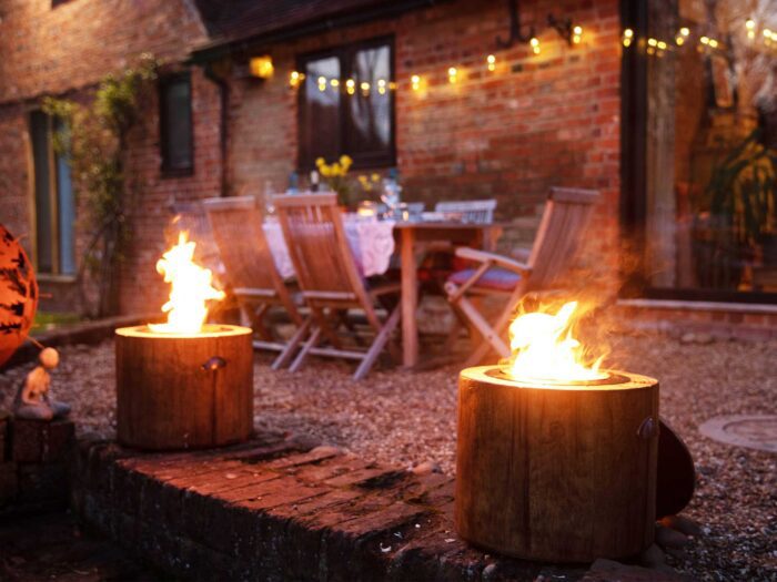Keep warm with firepits in the garden this winter
