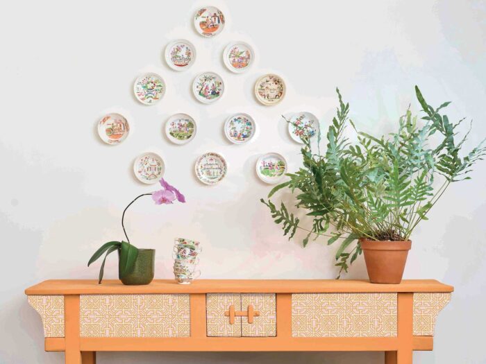 Add a vintage display to your walls with these decorative plates