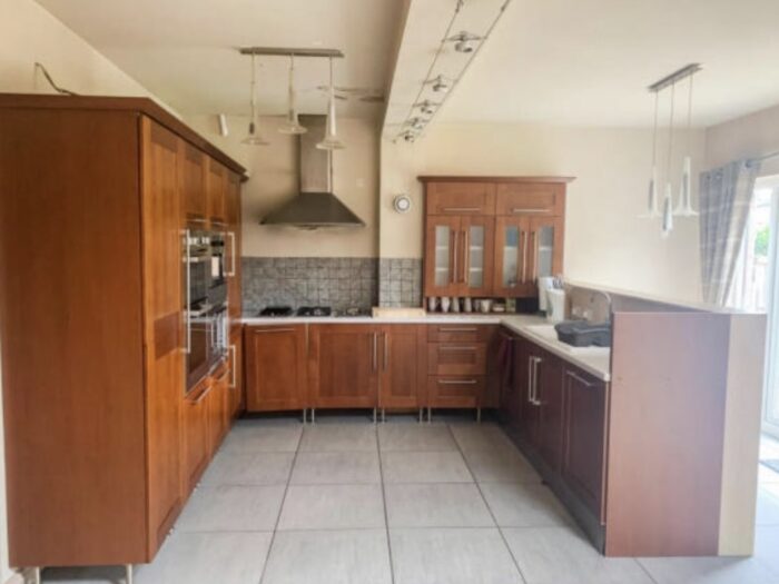 Ashley Newcombe kitchen before - brown units