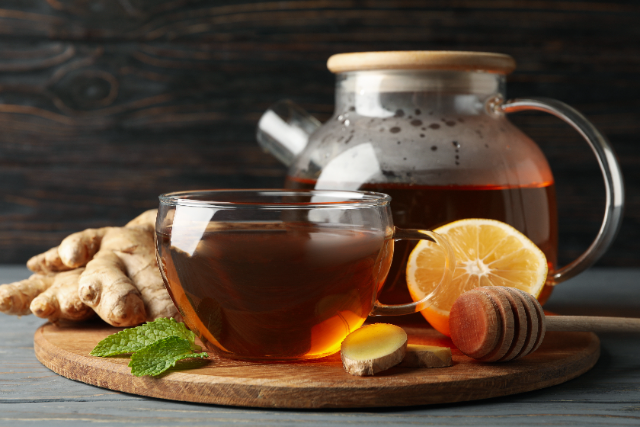 Tea being used in spring cleaning