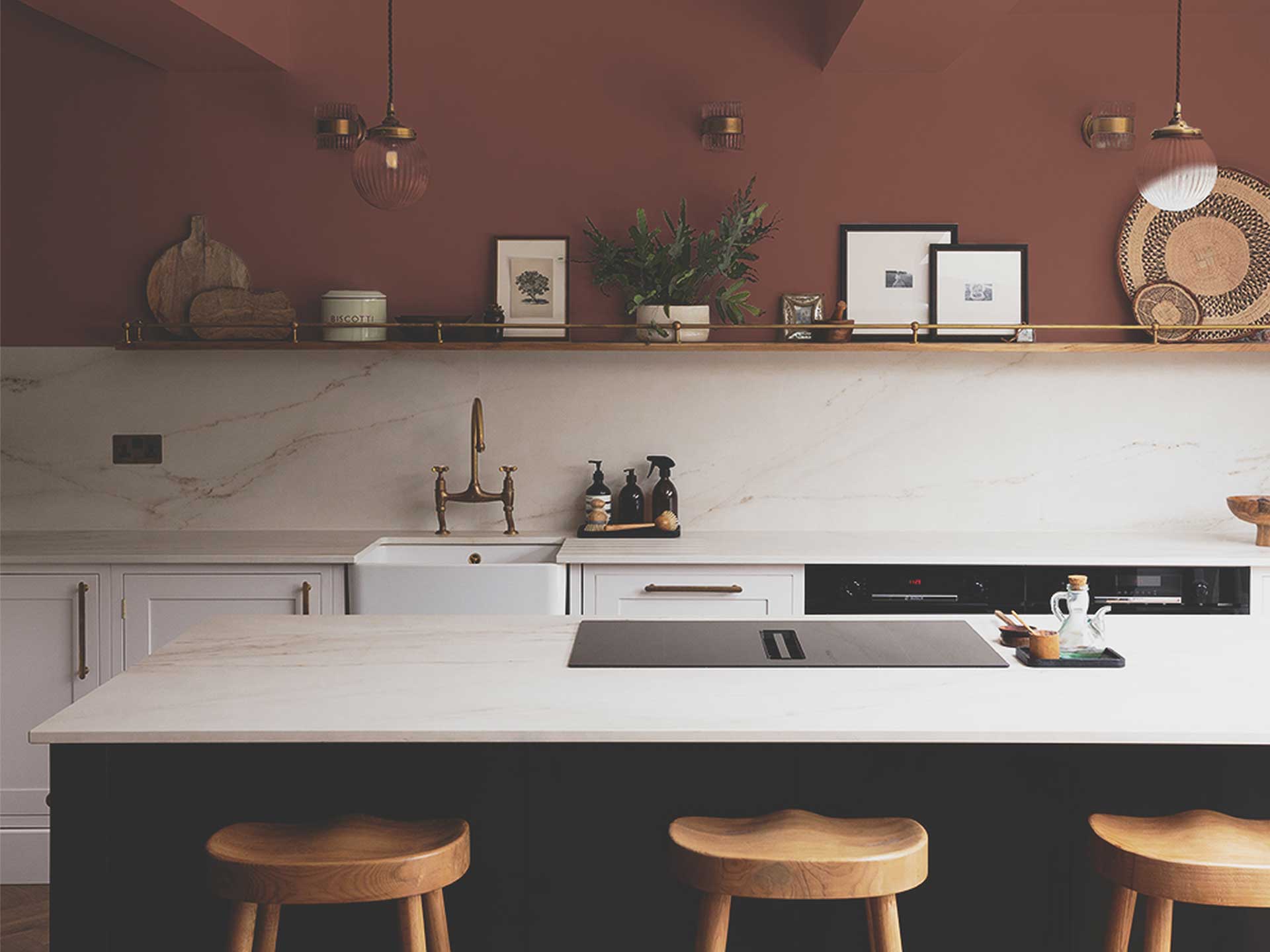 Use sustainable paint in your kitchen to let the walls breathe