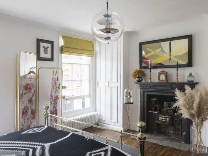 Mile End house bedroom