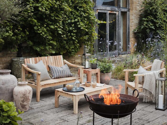 Dust off your outdoor garden set for alfresco dining