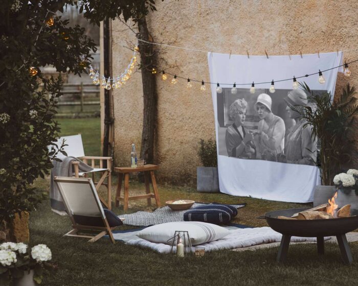 Bring an alfresco cinema room into your garden this summer