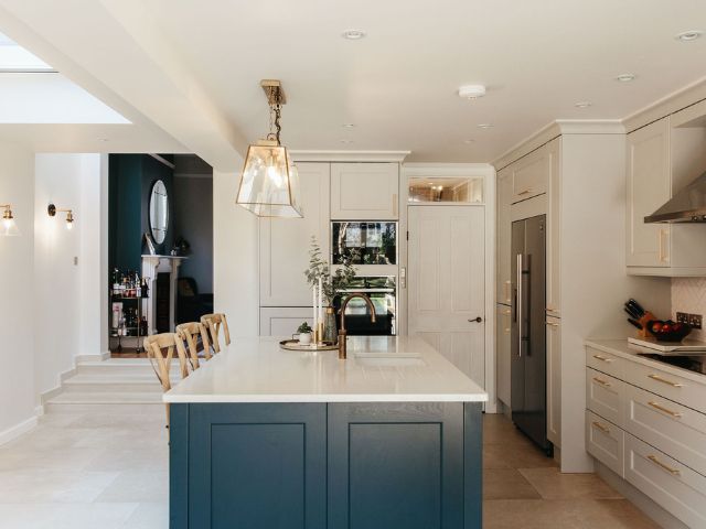 Kitchen in a Victorian side return extension