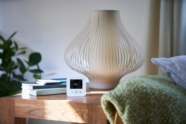 Electric smart meter helping save money on energy bills