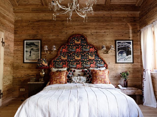 Cabin inspired bedroom