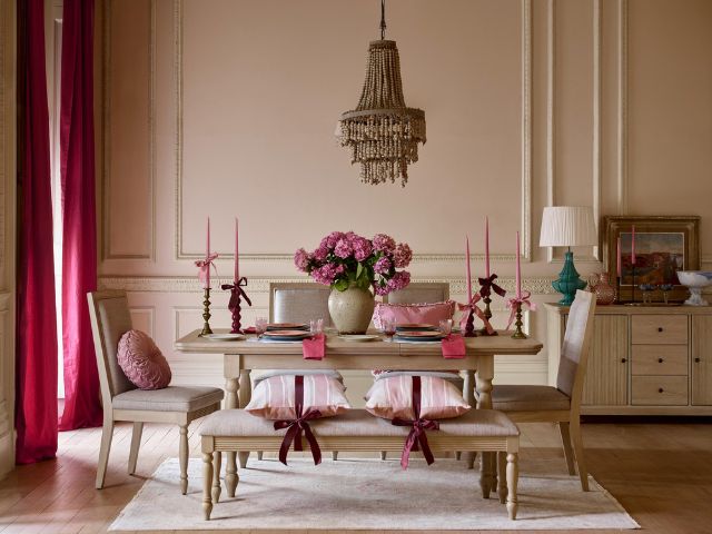 Regency style dining room by DFS