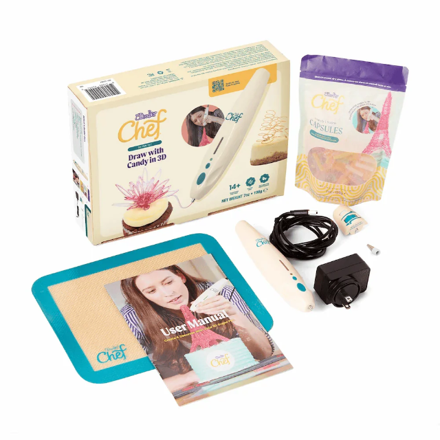 3doodler pen set kitchen gadget on white background