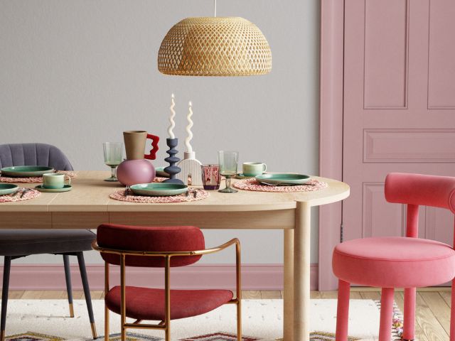Colourful tablescape by Wayfair