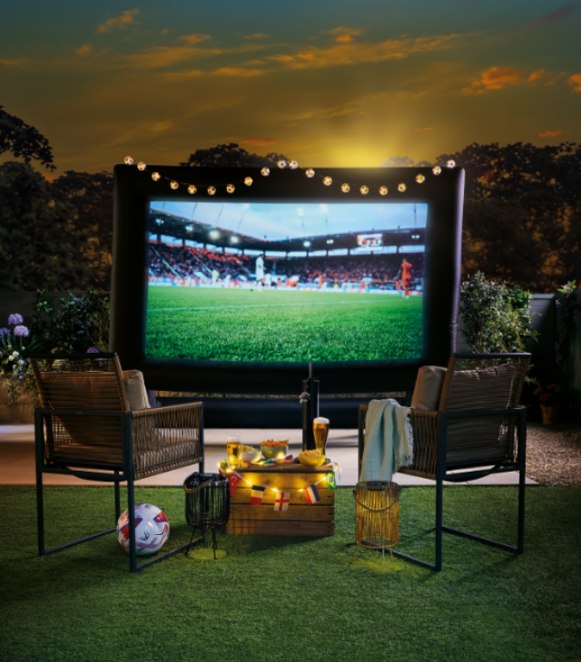 world cup 2026 inflatable garden tv screen