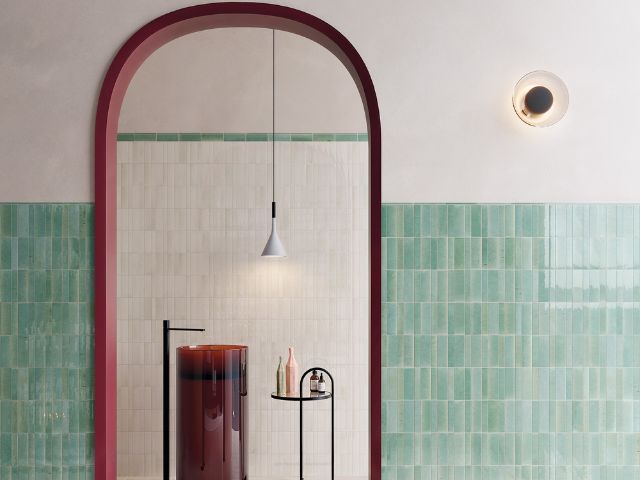 Pistachio tiles by Tile ofSpain