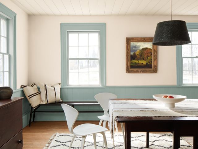 Duck egg blue paint