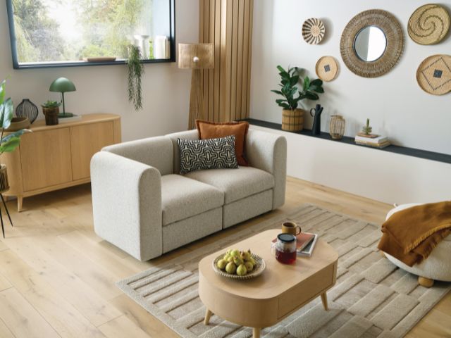 Texture in a living room