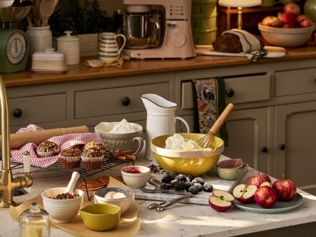 Baking in the kitchen