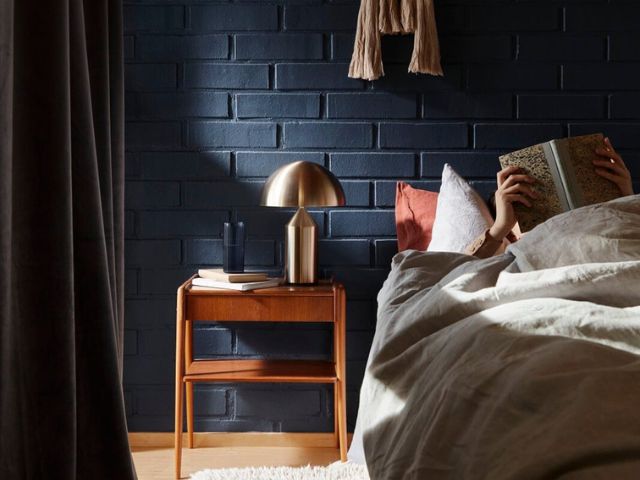 Indigo denim paint by Tikkurila UK