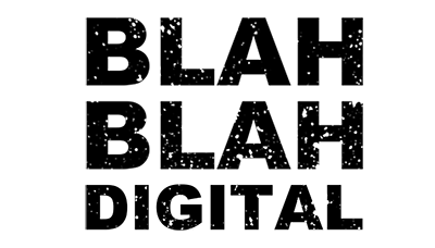 blah blah logo